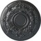Ekena Millwork Darnay Ceiling Medallion (Fits Canopies up to 7 1/4"), Hand-Painted Pewter, 29 1/4"OD x 2"P CM29DAPES - alternate 1